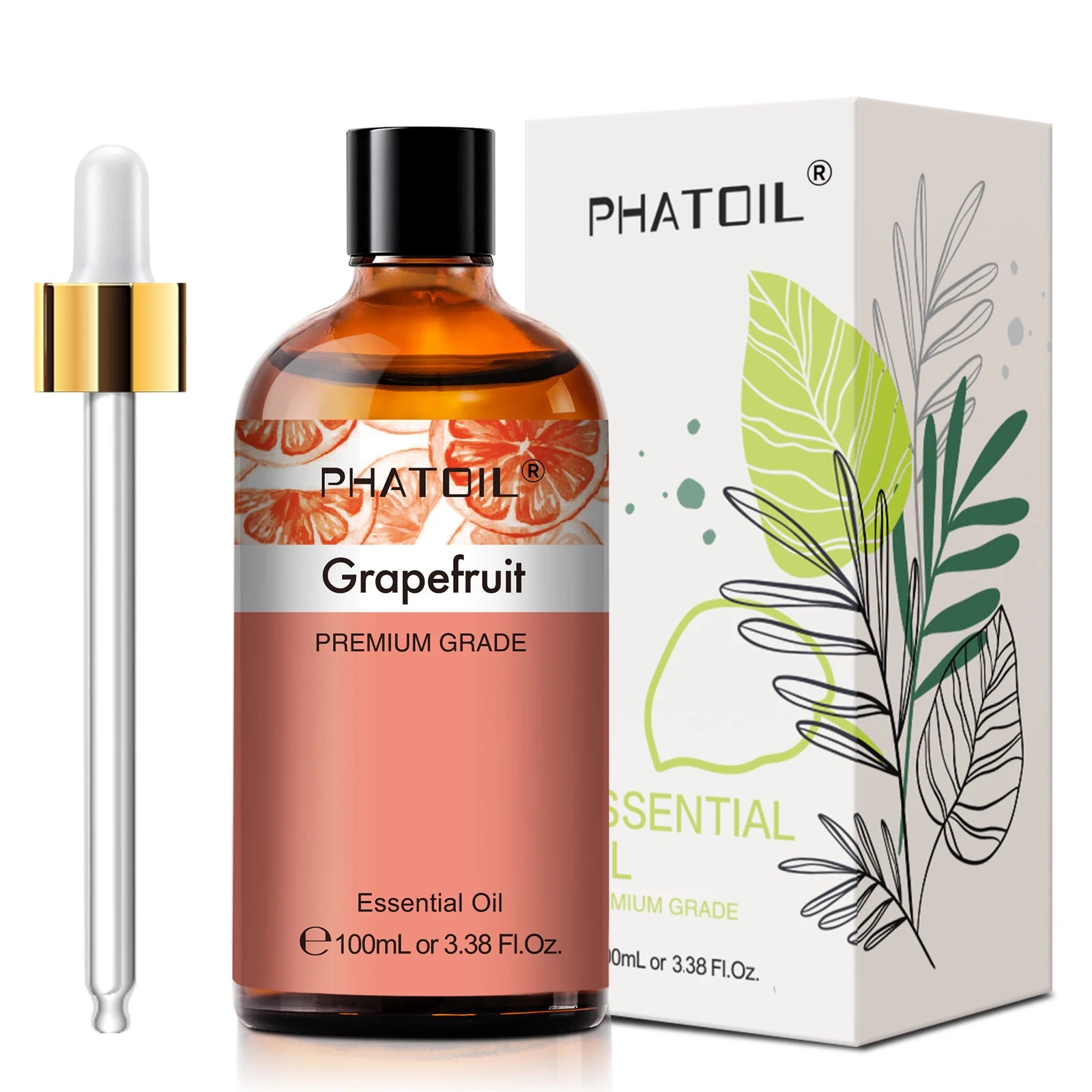 PHATOIL 100ml Essential Oil Set for Aromatherapy Diffusers - Smarsty