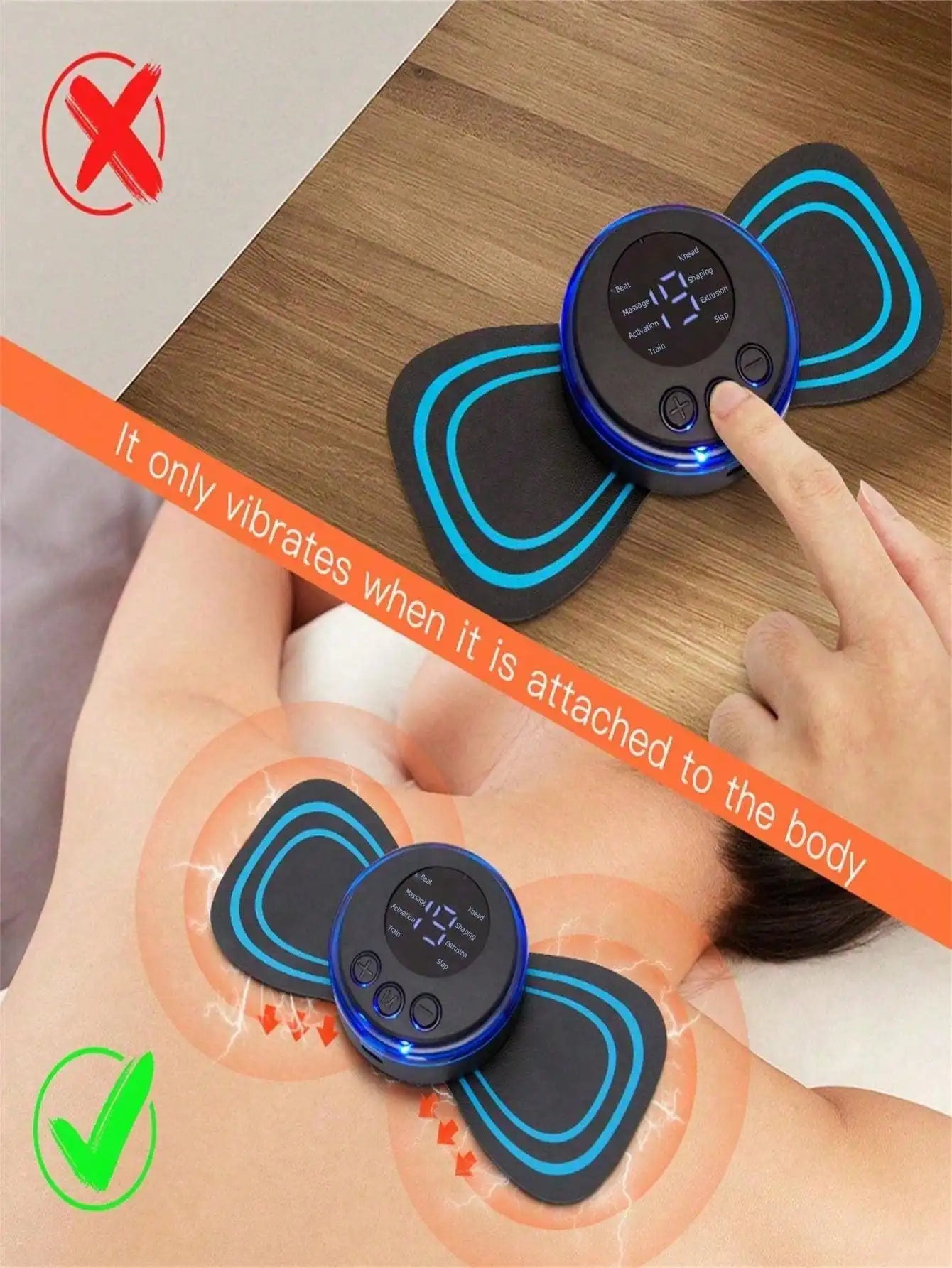 Ems Massager Kit for Relaxation and Pain Relief - Smarsty