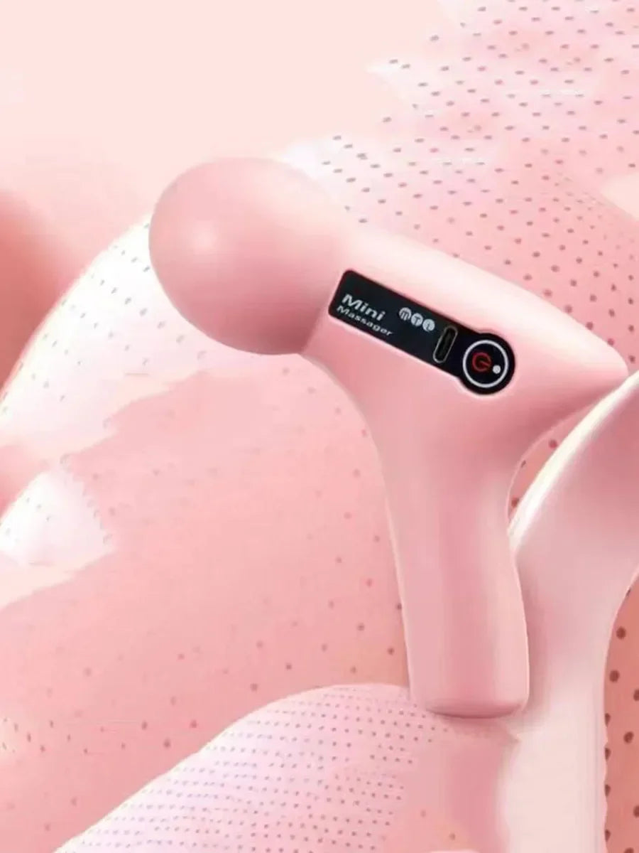 Mini LCD Screen Muscle Massager with Six Heads - Smarsty