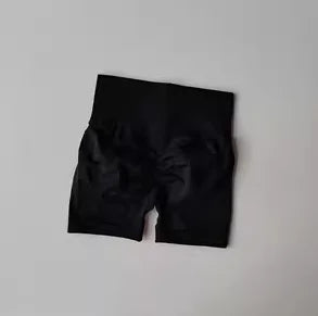 Peach Hip Lifting Sports Shorts Women High Waist and Waist Tightening Slimming Running Hip Speed Drying Three Point Tight Pants - Smarsty