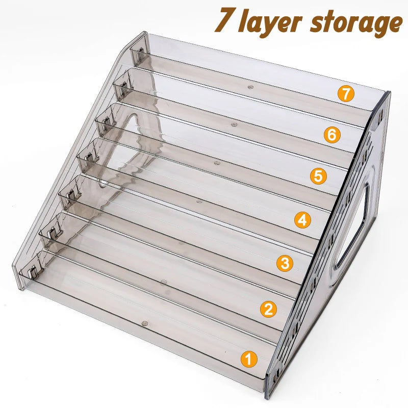 Acrylic Nail Polish Display Organizer Shelf Clear Design - Smarsty