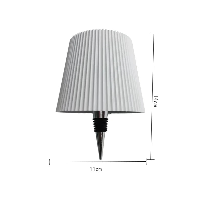 Dimmable Wireless Wine Bottle LED Table Lamp - Smarsty