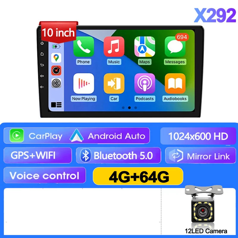 Universal Android 13 Car Stereo Seven Inch GPS Navigation - Smarsty