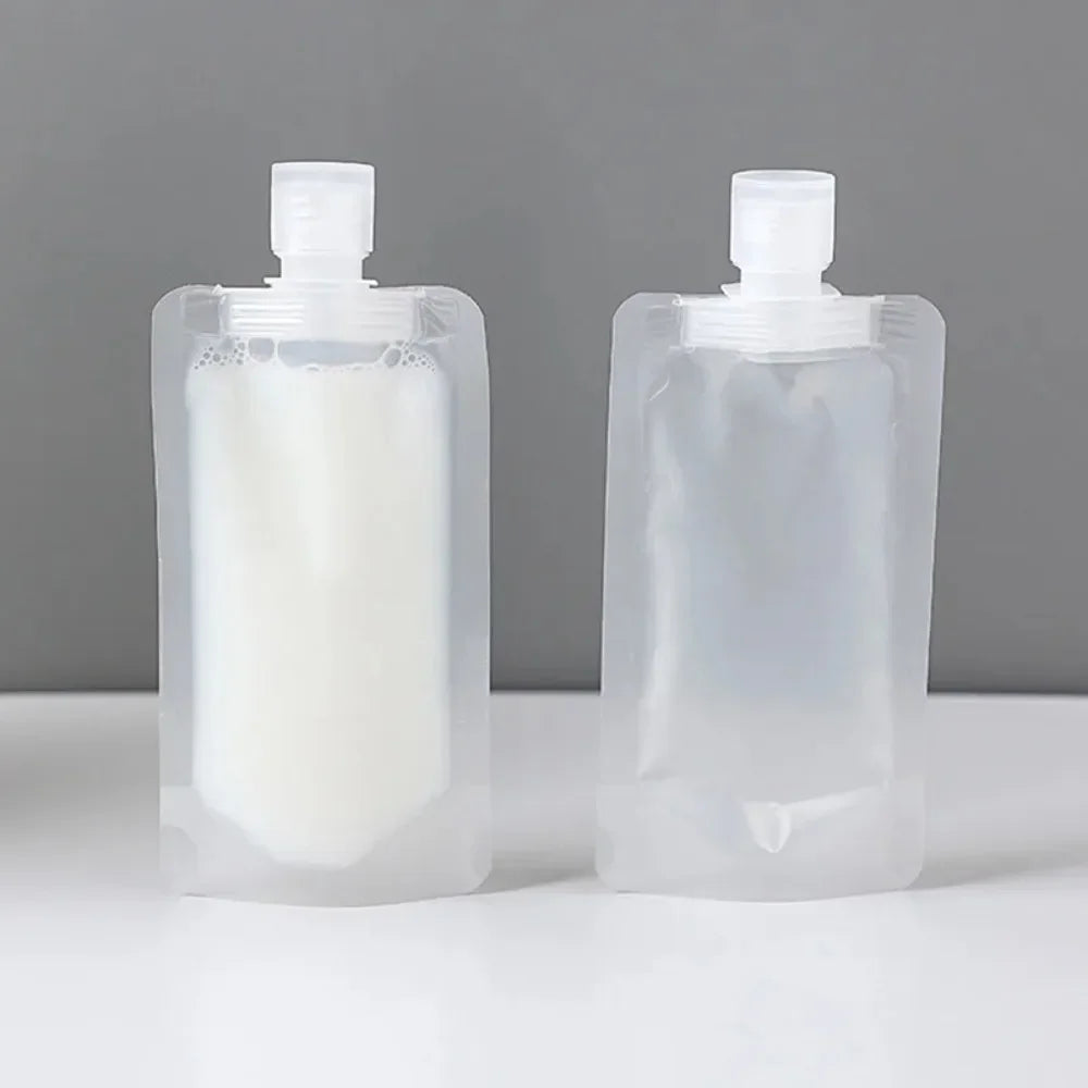 Travel Size Leak Proof Squeeze Pouches for Cosmetics - Smarsty