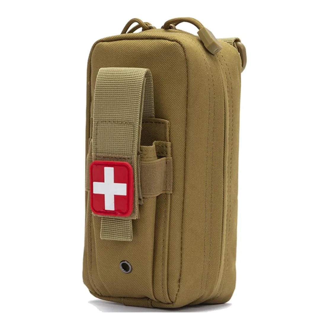 Tactical MOLLE Medical Pouch, Rip-Away EMT First Aid Pouch IFAK Trauma Kit Everyday Carry Survival Bag Include Cross Patch by Smarsty