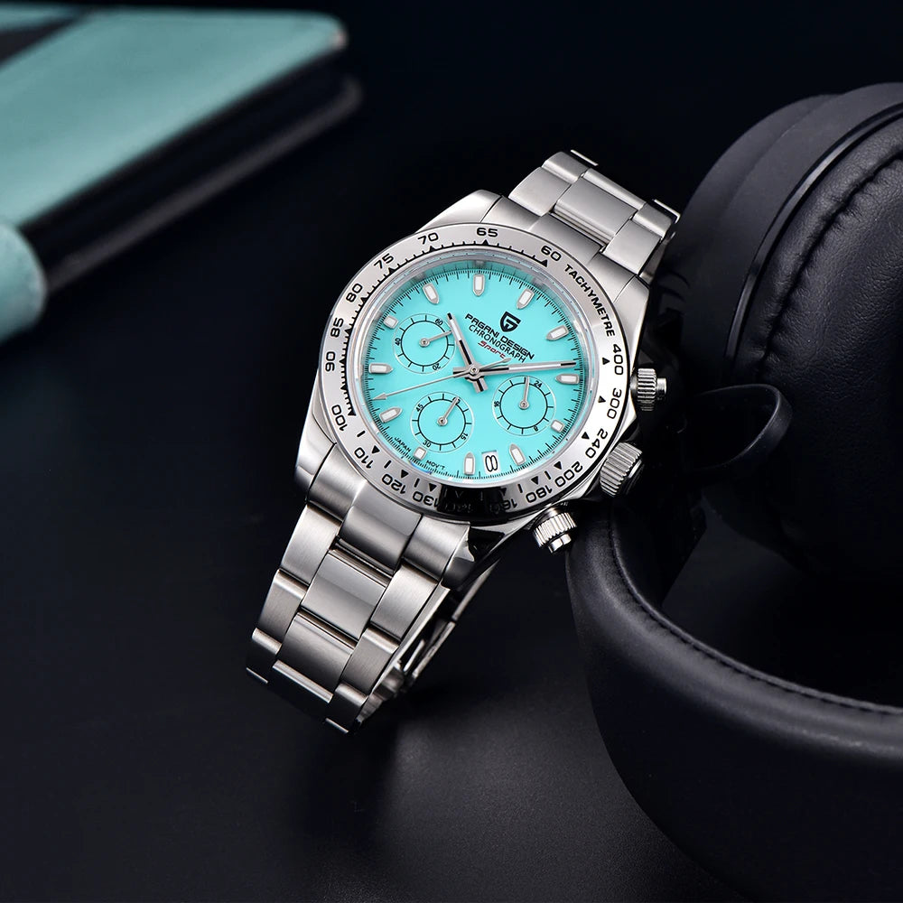 PAGANI DESIGN Luxury Men's Quartz Chronograph Watch - Smarsty