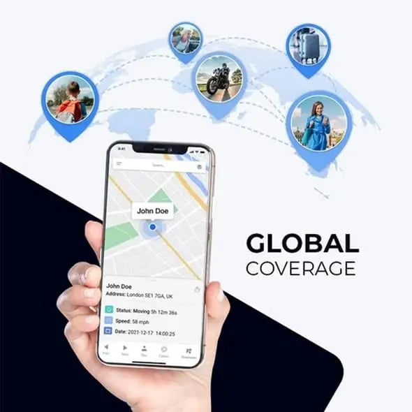 Car Vehicle Tracking Anti-Lost Locator Mini GPS Tracker for Vehicles Locator Tracker for Tracking System Bluetooth - Smarsty