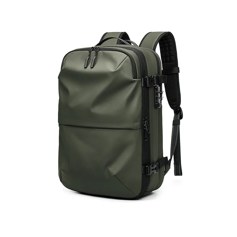 Men Travel Backpack vacuum compression 17 inch Laptop Backpack Business Large Capacity school Backpack Expanded Hiking backpack - Smarsty