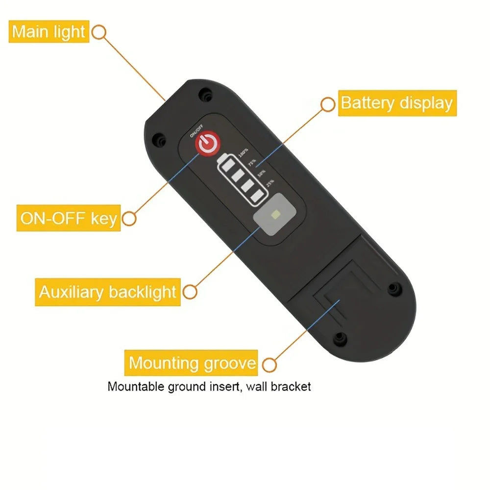 Solar LED Wall Light for Garden Pathway Illumination - Smarsty