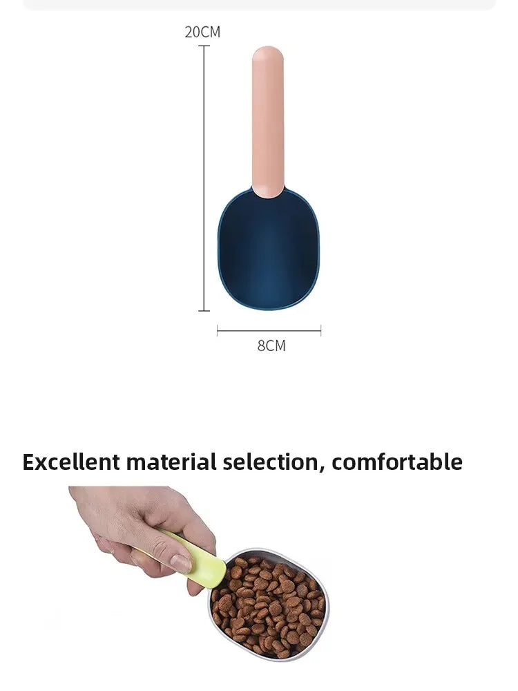 Multifunctional Dog Food Scoop With Sealing Clip - Smarsty
