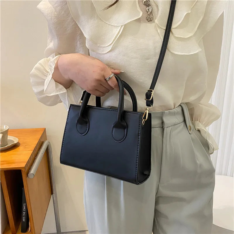 PU Leather Crossbody Bag For Women Large Capacity Tote - Smarsty