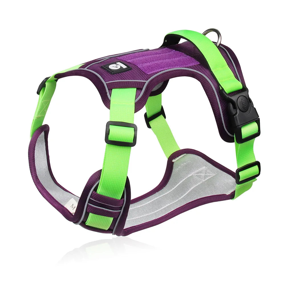 Reflective Tactical Dog Harness for Large Dogs - Smarsty