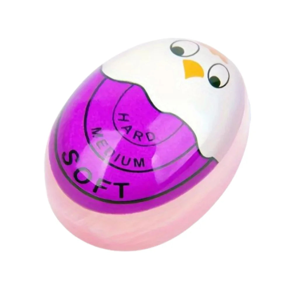 1/2pcs Chick Egg Timer Sensitive Color Change Indicator for Hard Soft Boiled Eggs Cooker Kitchen Gadget for Restaurants Bakeries by Smarsty