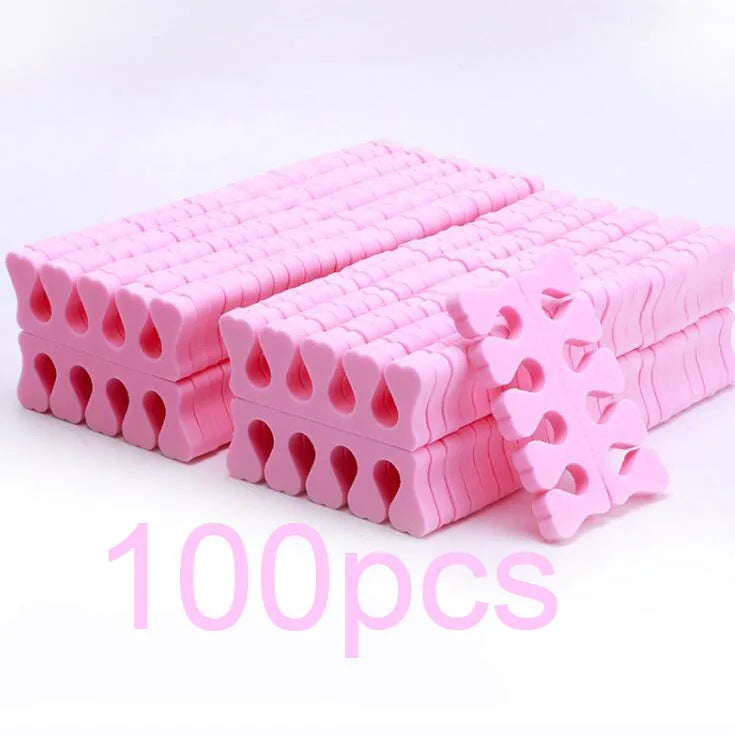 Soft Silicone Toe Separators for Nail Art Practice - Smarsty