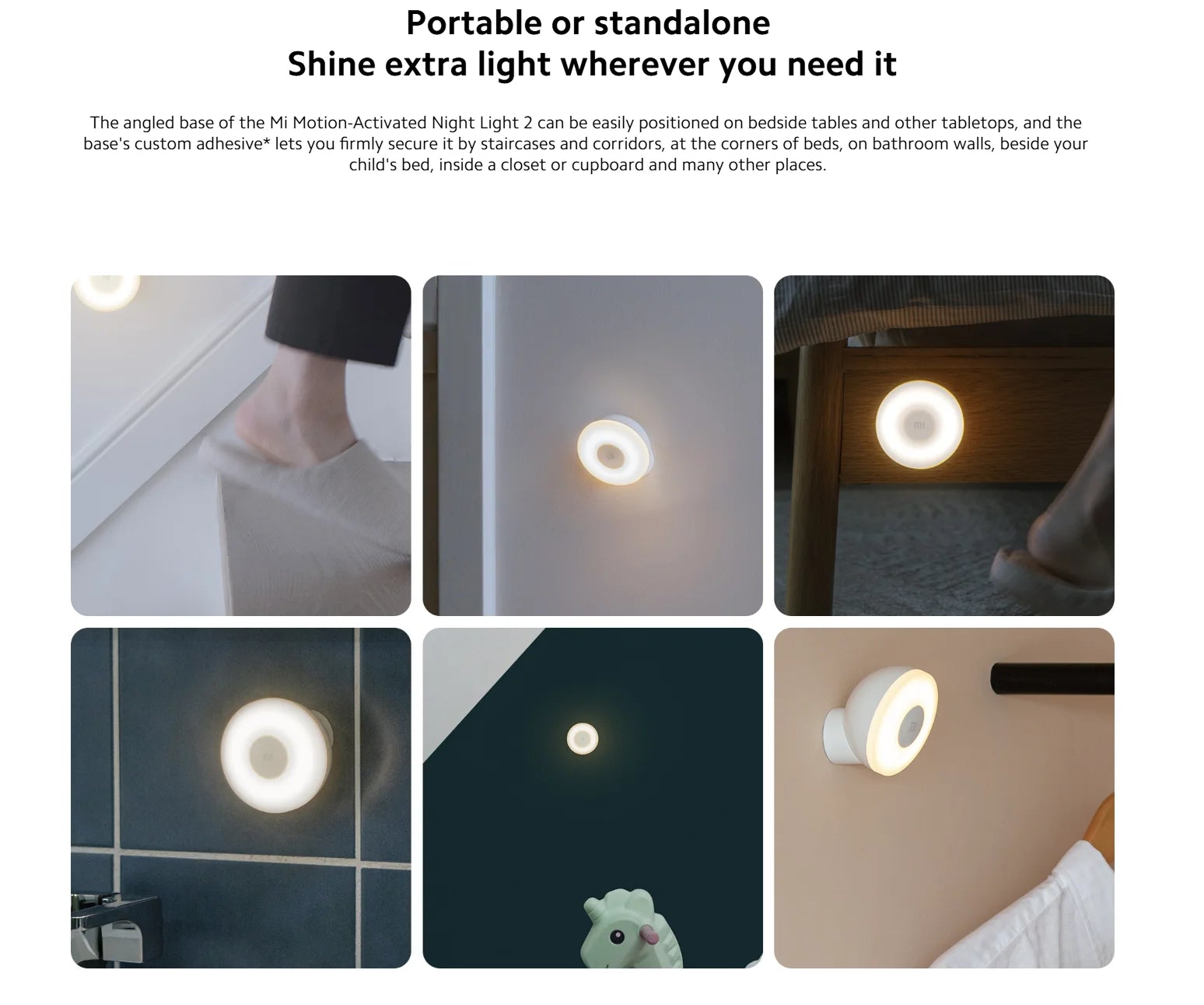 Xiaomi Mijia LED Induction Night Light with Adjustable Brightness - Smarsty