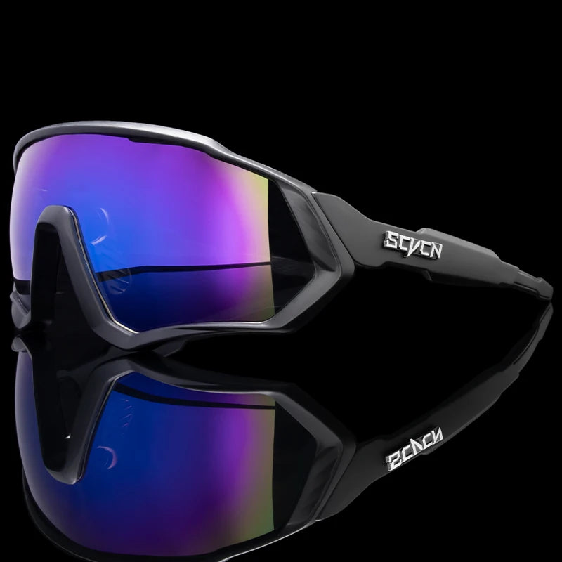 SCVCN UV400 Sport Cycling Glasses Road Sunglasses Bicycle Eyewear Mountain Bike MTB Cycl Goggles running glasses