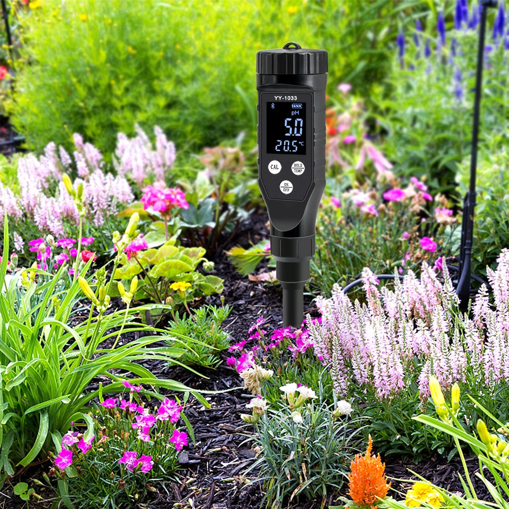 Smart Soil PH Meter with Bluetooth Data Logging - Smarsty