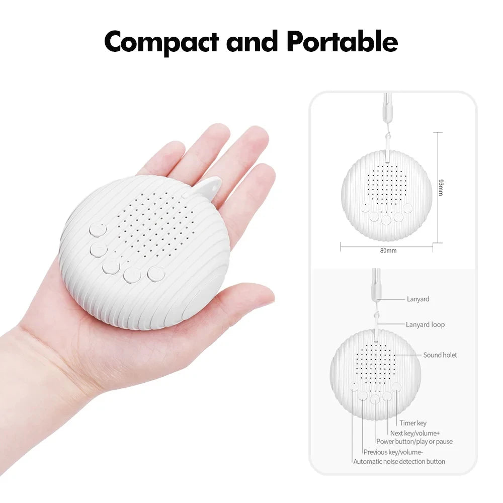 Portable White Noise Sound Machine for Baby Sleep Aid - Smarsty