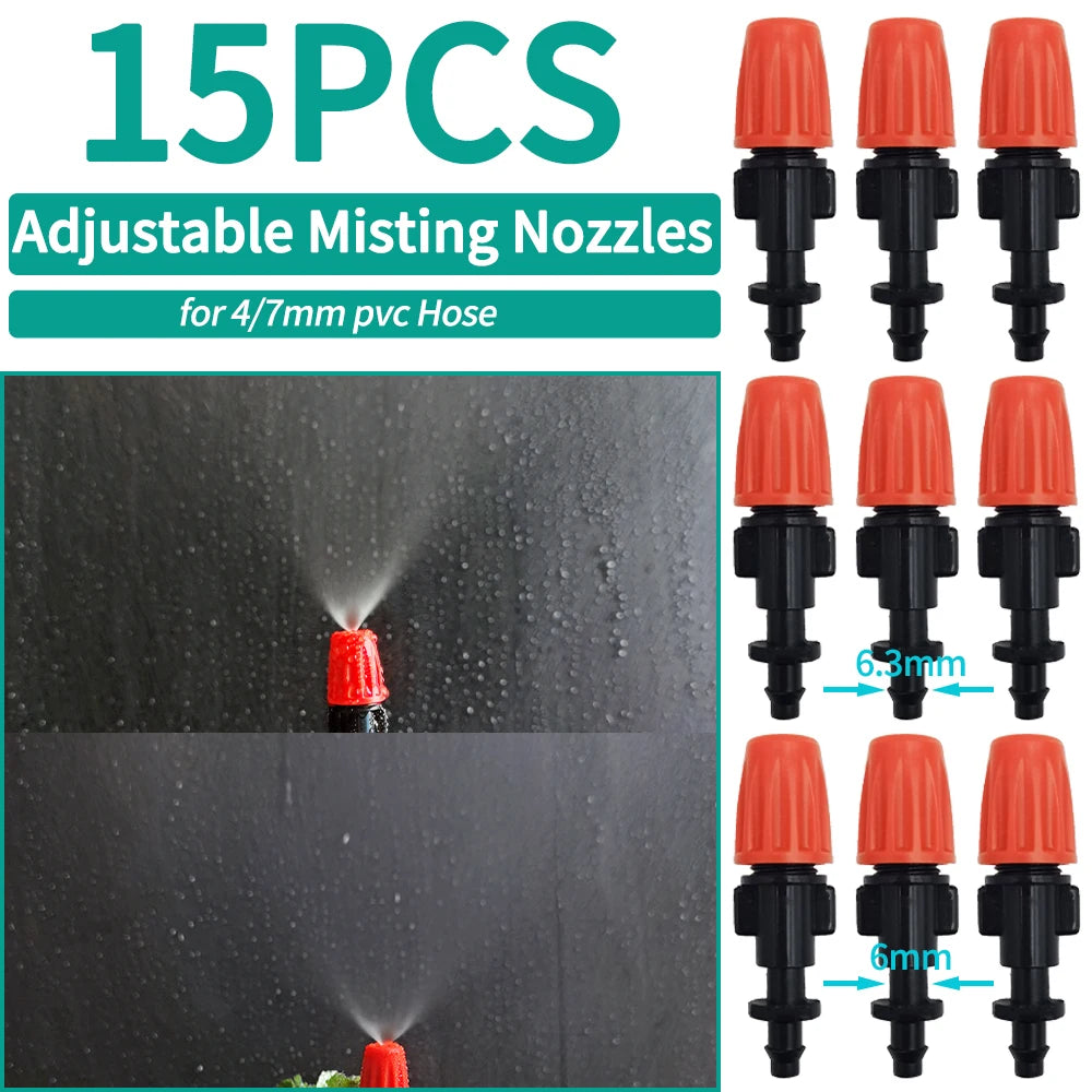 Adjustable Micro Spray Watering Dripper for Gardens - Smarsty