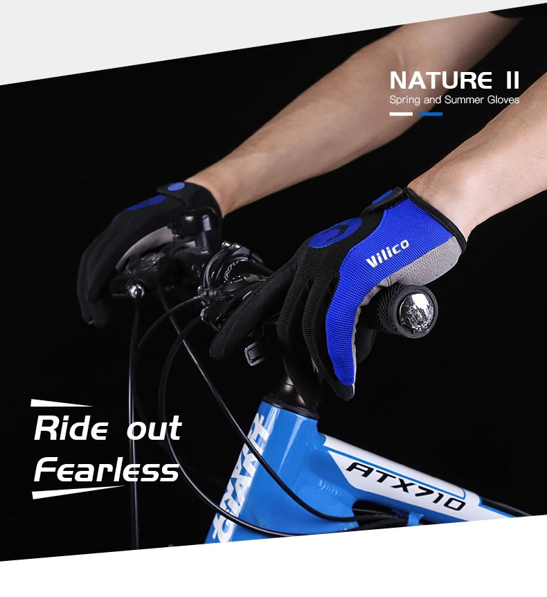 Breathable Cycling Gloves Anti Shock MTB Gloves - Smarsty
