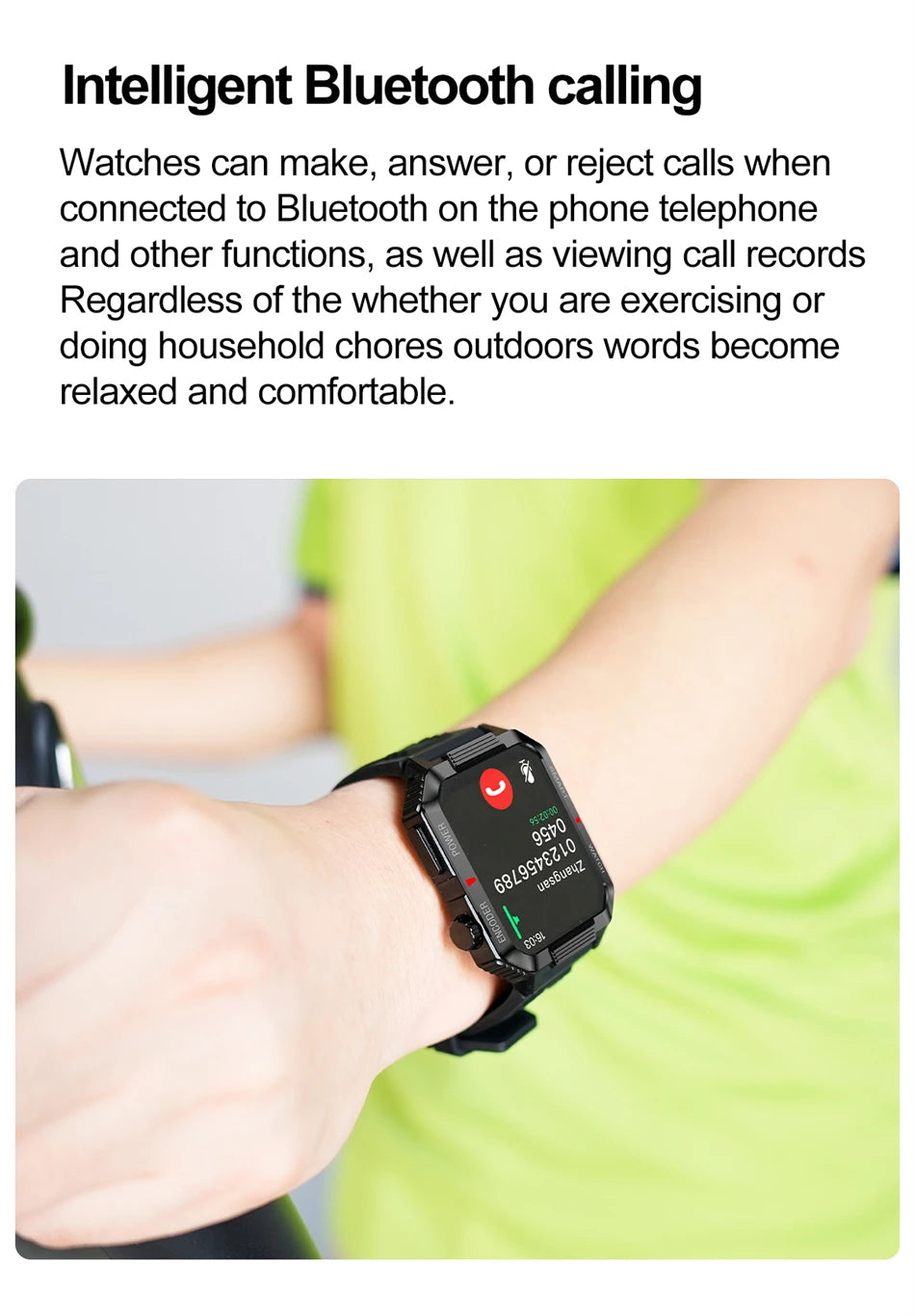 NFC GPS Bluetooth Smart Watch with HD Screen - Smarsty