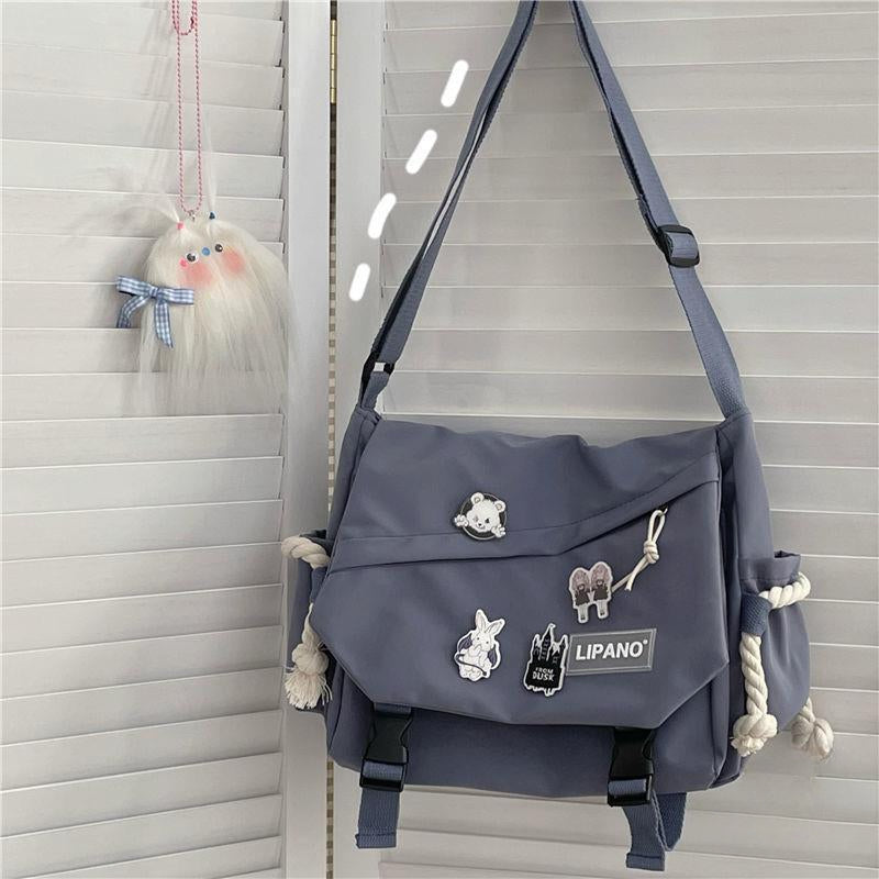 Nylon One Shoulder Crossbody Bag Large Capacity Travel - Smarsty