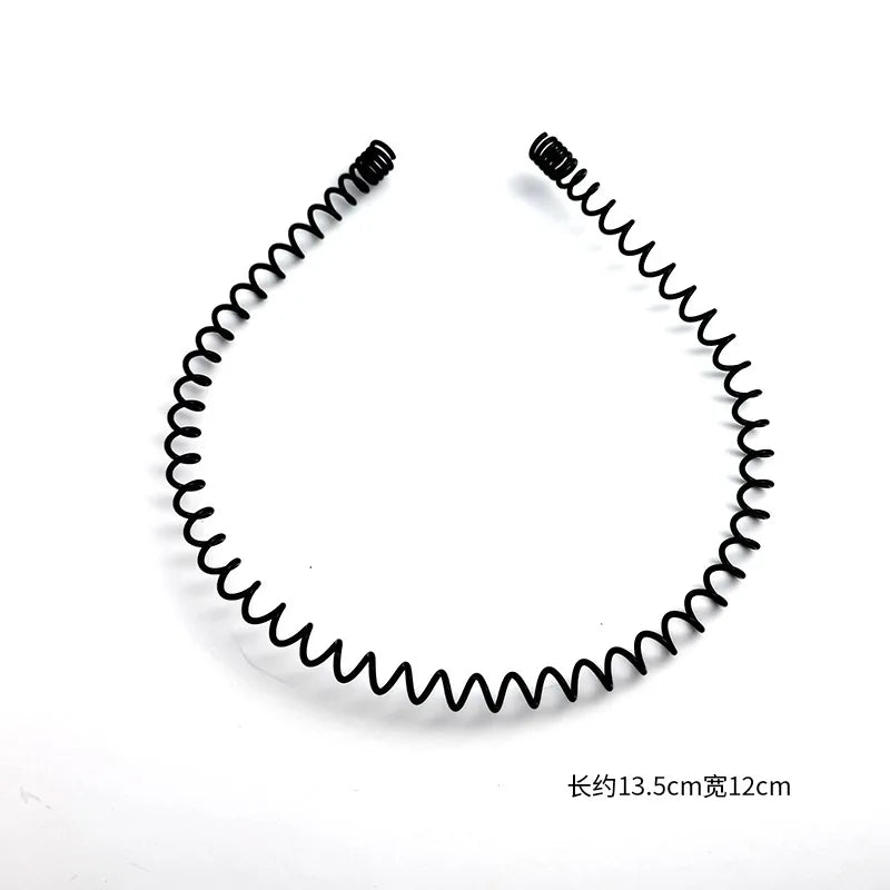 Unisex Alloy Hair Hoop Anti Slip Invisible Headband - Smarsty