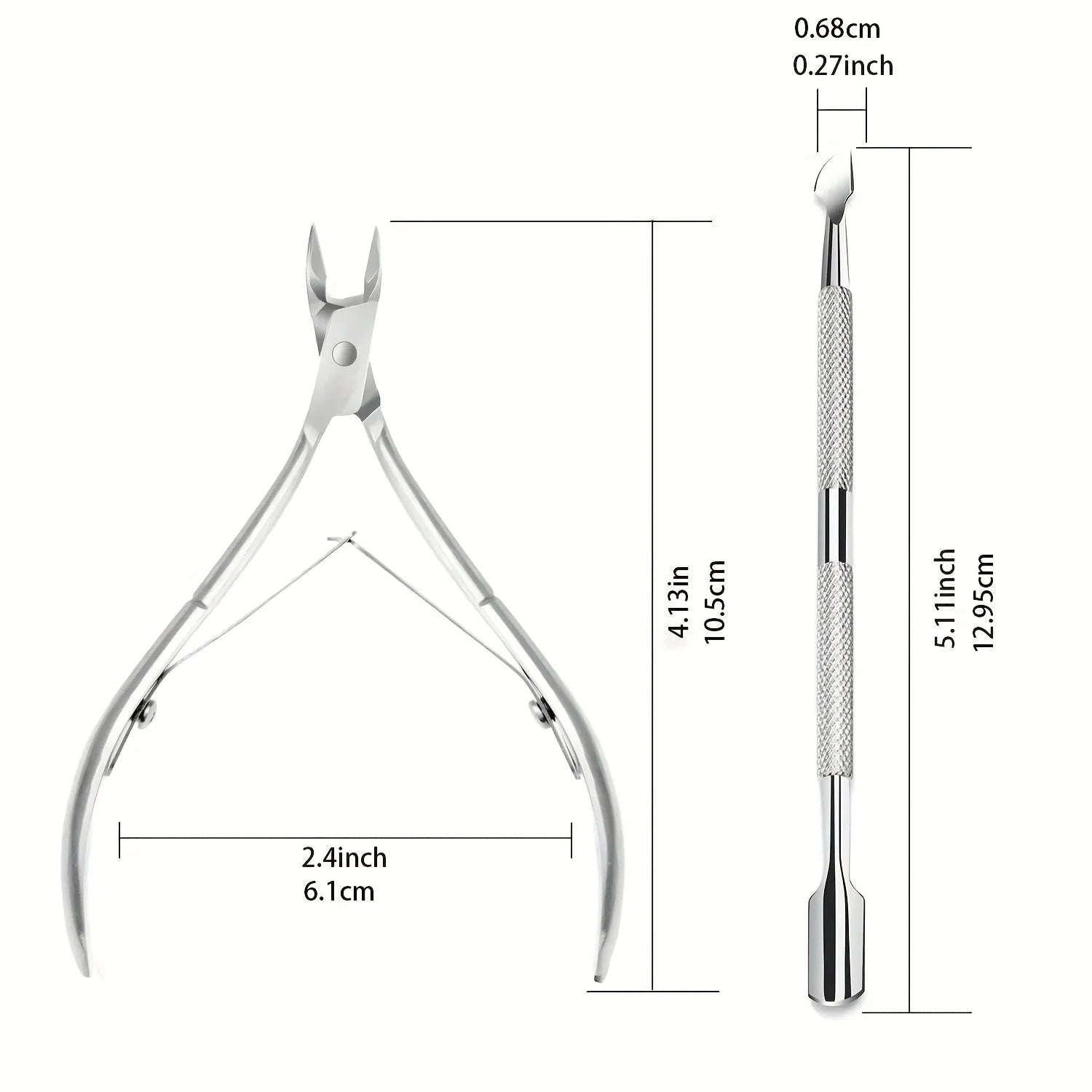Stainless Steel Cuticle Scissors for Perfect Nail Care - Smarsty