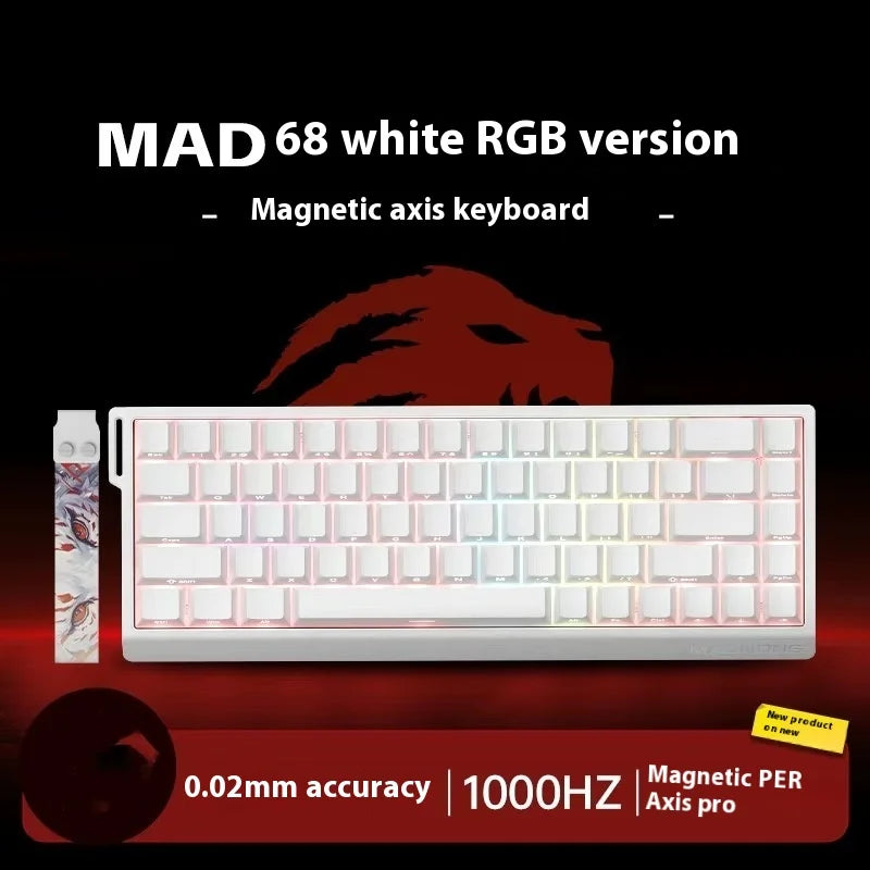 Mechanical Gaming Keyboard Hot Swap 68 Keys Rapid Trigger
