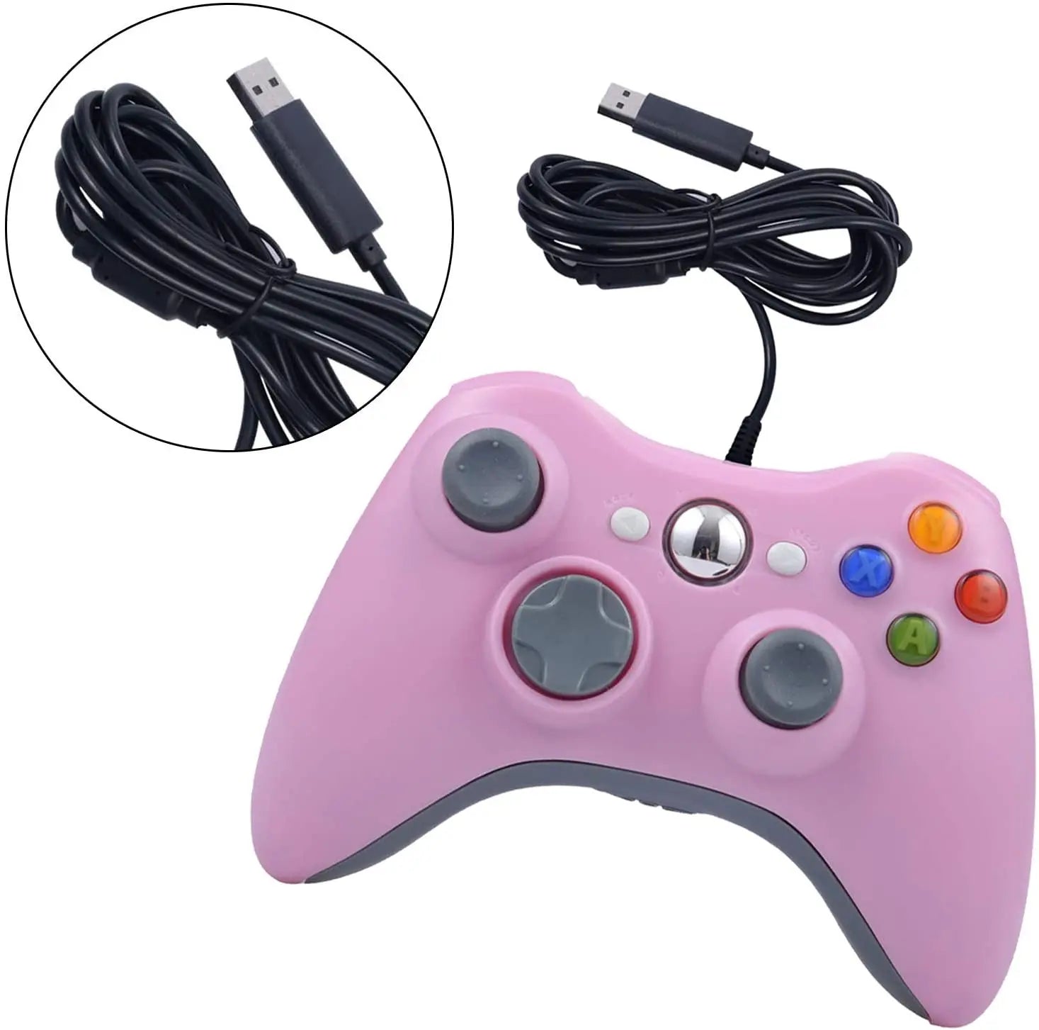 USB Wired Game Controller for Xbox 360 with Enhanced Precision - Smarsty