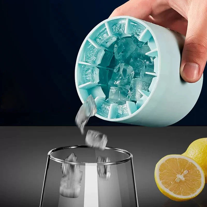 4/6/8/15/160 Grid Big Ice Tray Mold Giant Jumbo Large Food Grade Silicone Ice Cube Square Tray Mold DIY Ice Maker Ice Cube Tray - Smarsty