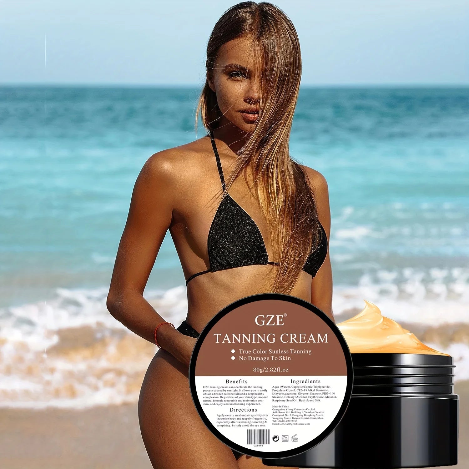 GZE Summer Skin Self Tanning Cream for Natural Glow - Smarsty