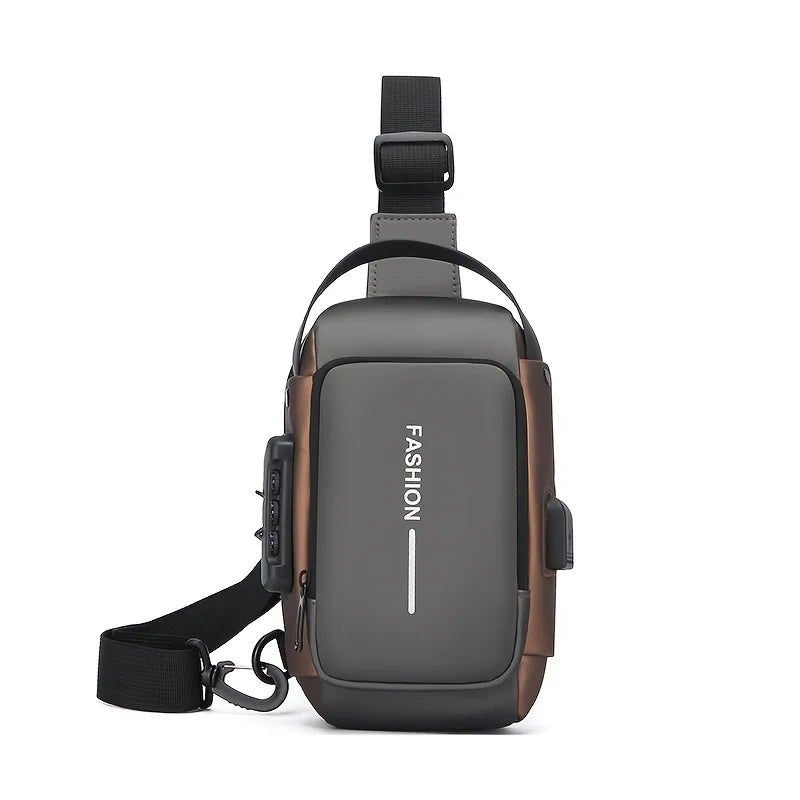 Durable Oxford Crossbody Sling Bag With Phone Pocket - Smarsty