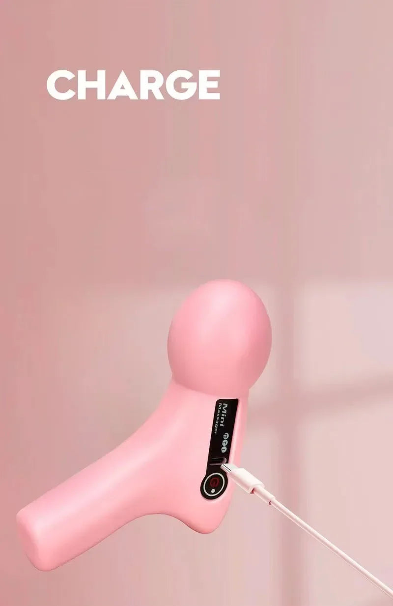 Mini LCD Screen Muscle Massager with Six Heads - Smarsty