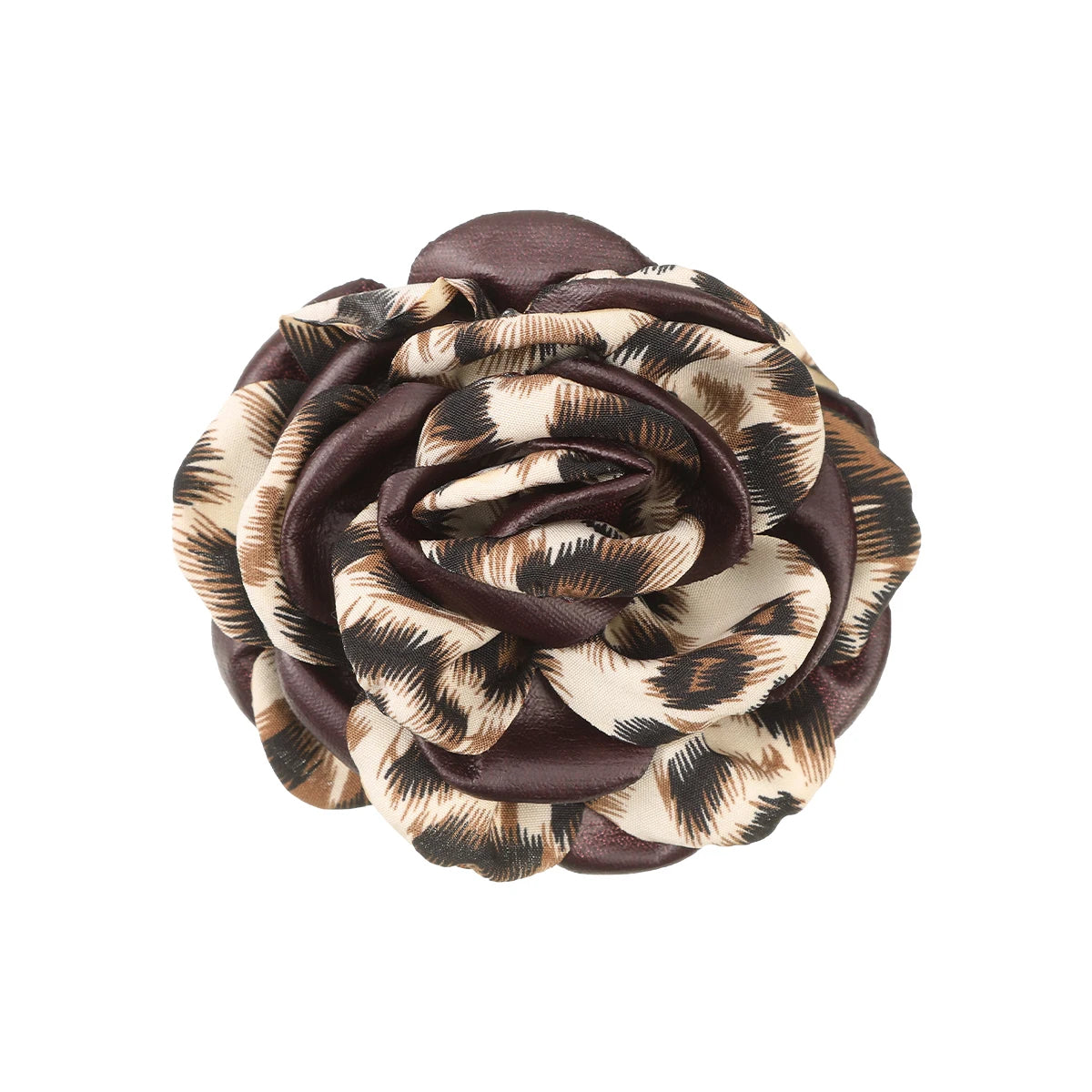 Leopard Print Hair Claw For Women Secure Vintage Hold - Smarsty