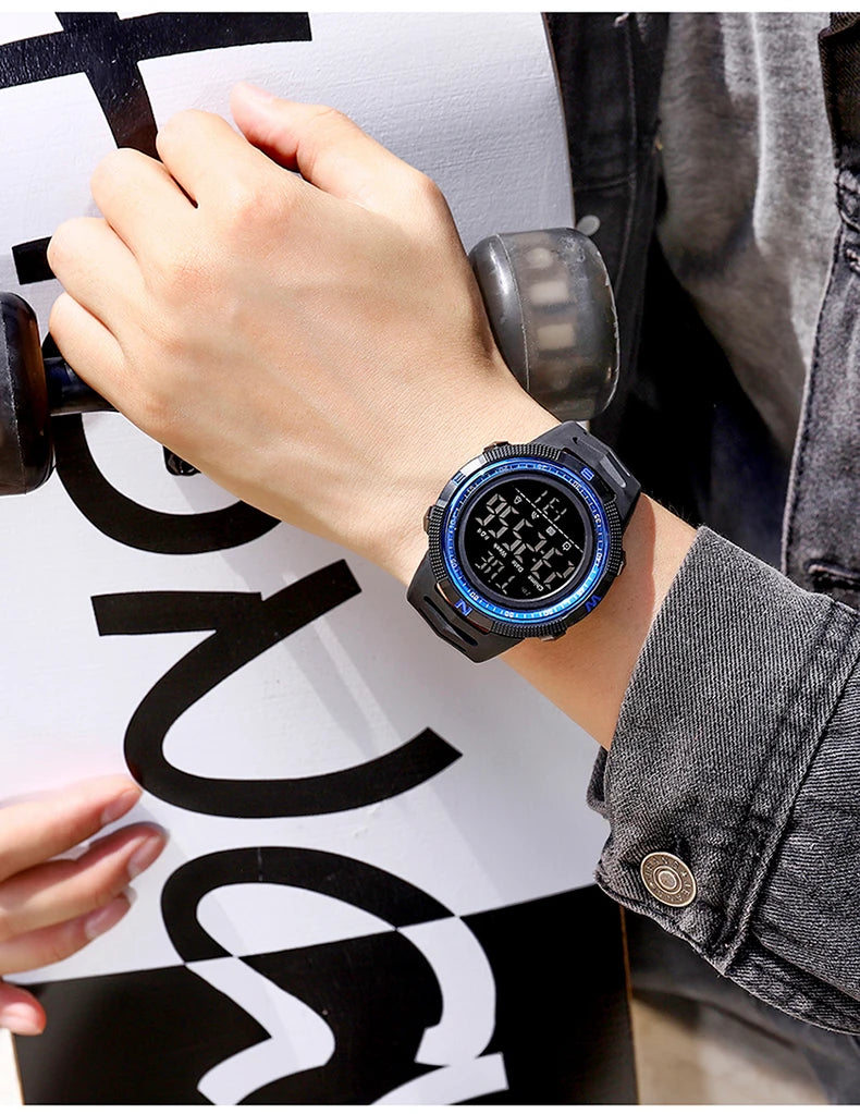SANDA Military Sport Watch for Men Waterproof Shockproof Design - Smarsty