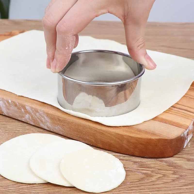 Stainless Steel Round Biscuit Molds Set for Baking - Smarsty