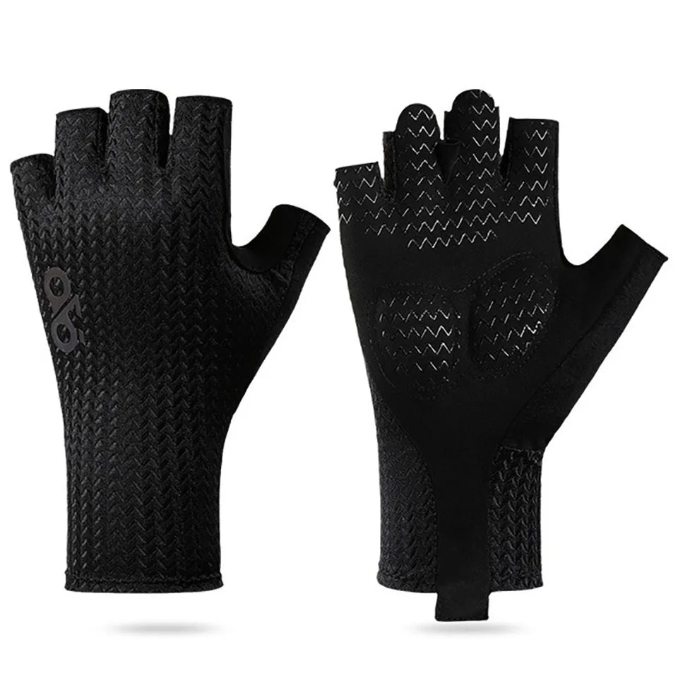 GTUBIKE Breathable Half Finger Cycling Gloves with Anti-Slip Pads - Smarsty