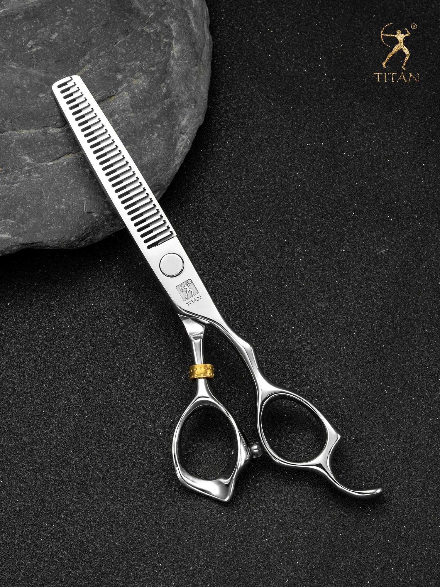 Titan 3D Professional Hair Cutting Scissors 6 Inch - Smarsty