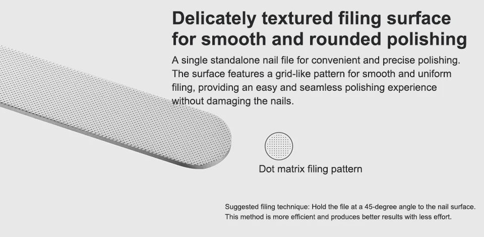 Xiaomi Mijia Portable Stainless Steel Nail Clipper Set - Smarsty