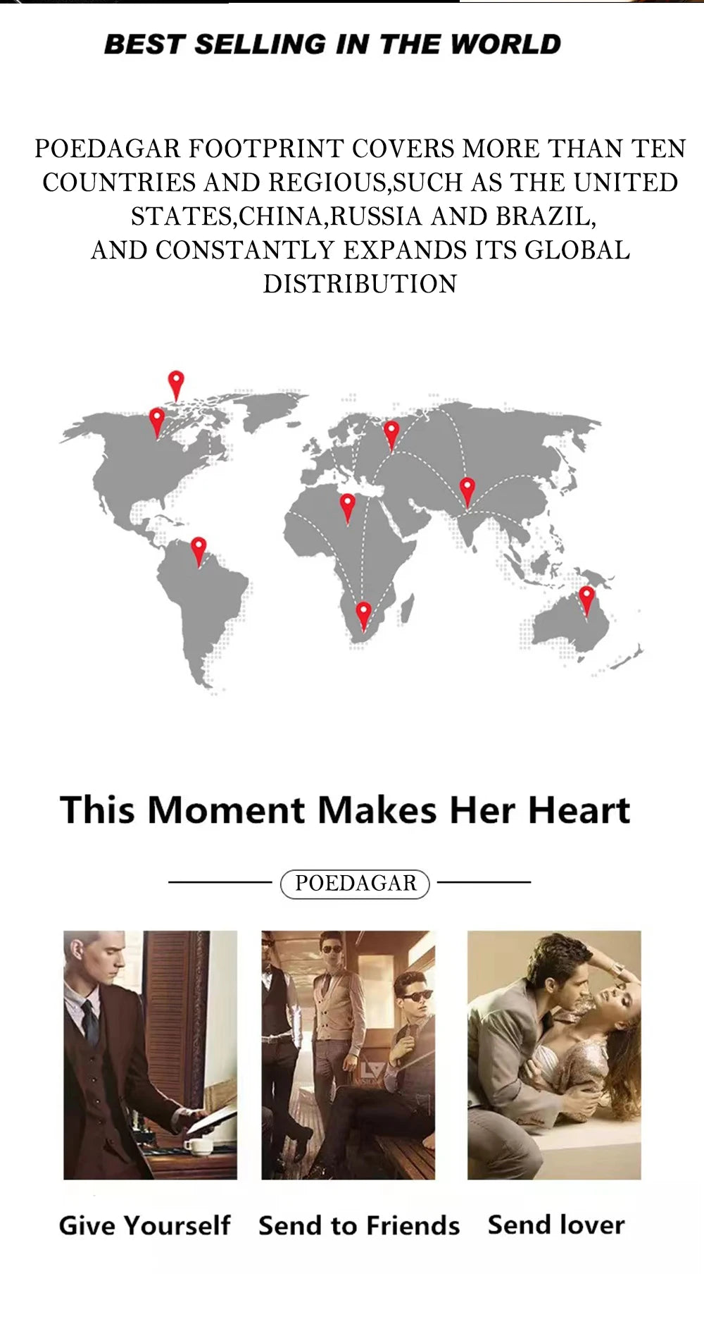 POEDAGAR Waterproof Luminous Men's Quartz Watch - Smarsty