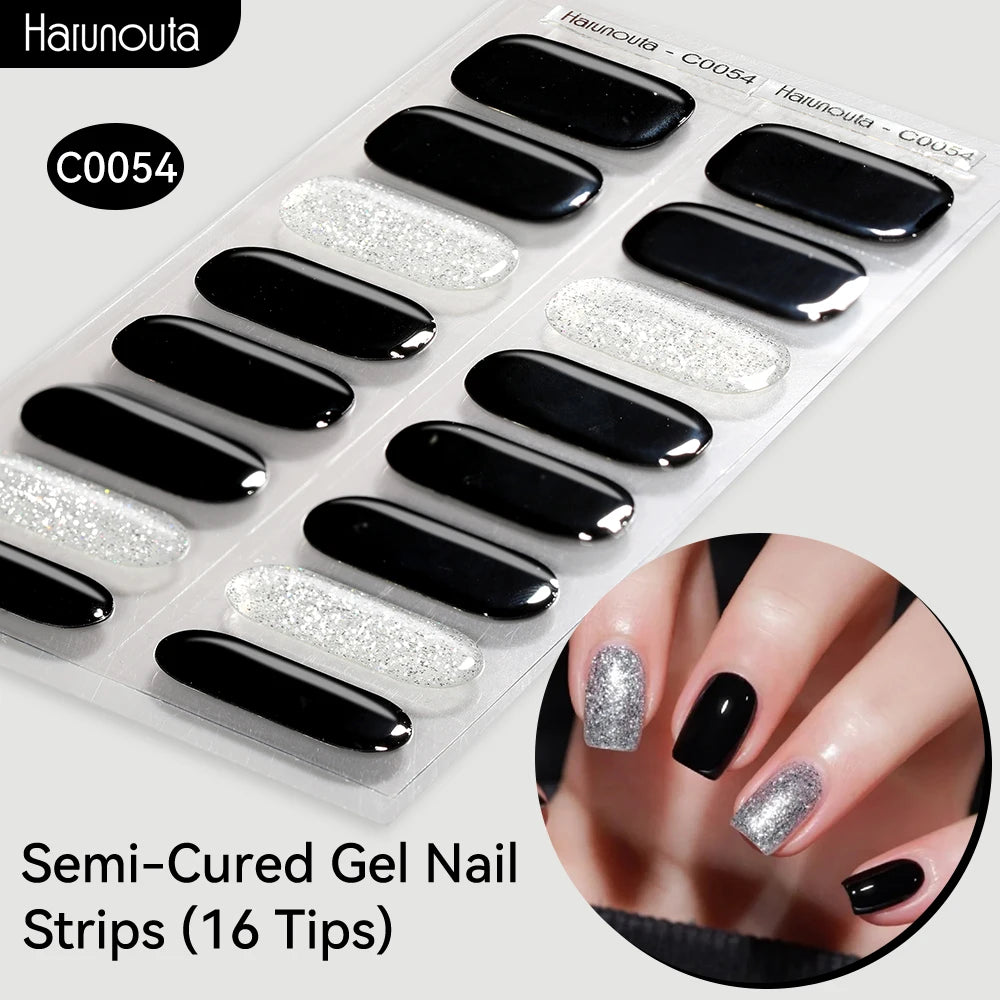 Gradient Auroras Gel Nail Strips for Easy DIY Manicure - Smarsty