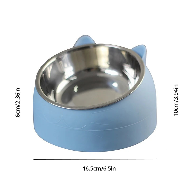 Stainless Steel Cat Feeding Bowl for Durable Use - Smarsty