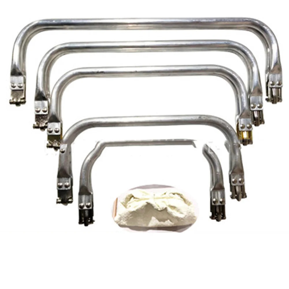 DIY Metal Purse Frame Handle Kiss Clasp Lock For Bag Sewing Craft Tailor Accessories Bag Frame For Purse Backpack Bags Parts