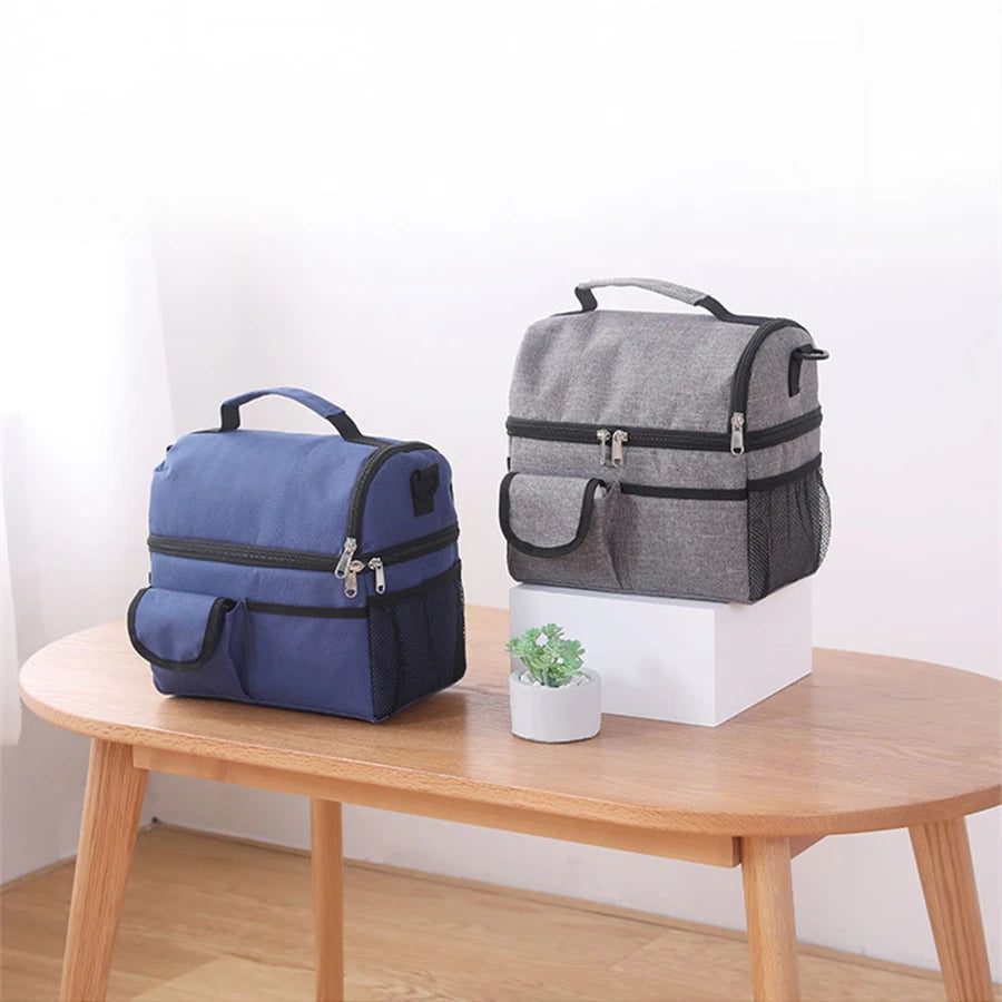 Portable Thermal Lunch Bag Insulated Cooler For Office - Smarsty