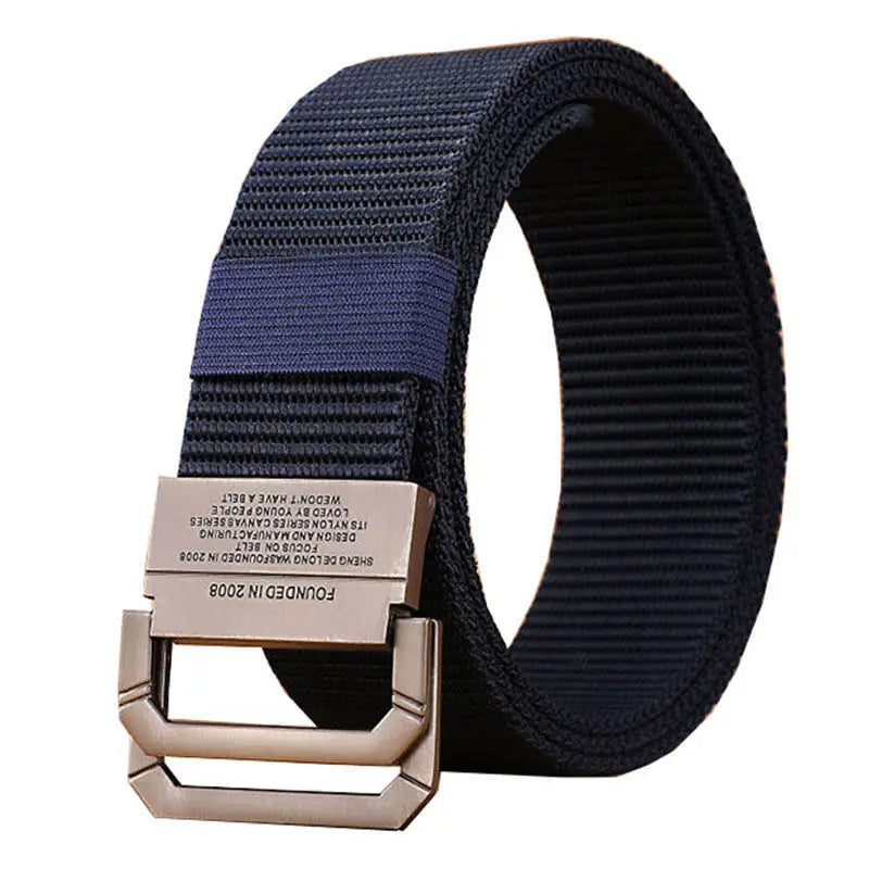 Men Nylon Tactical Belt Durable Canvas Military Strap - Smarsty
