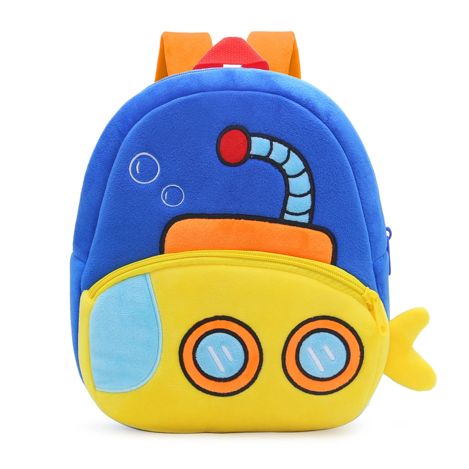 Plush Excavator Kids Backpack For Small School Bags - Smarsty