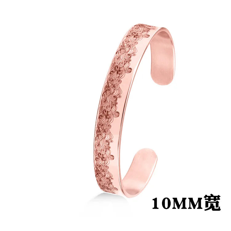 Adjustable Stainless Steel Men Bracelet Glossy Finish - Smarsty