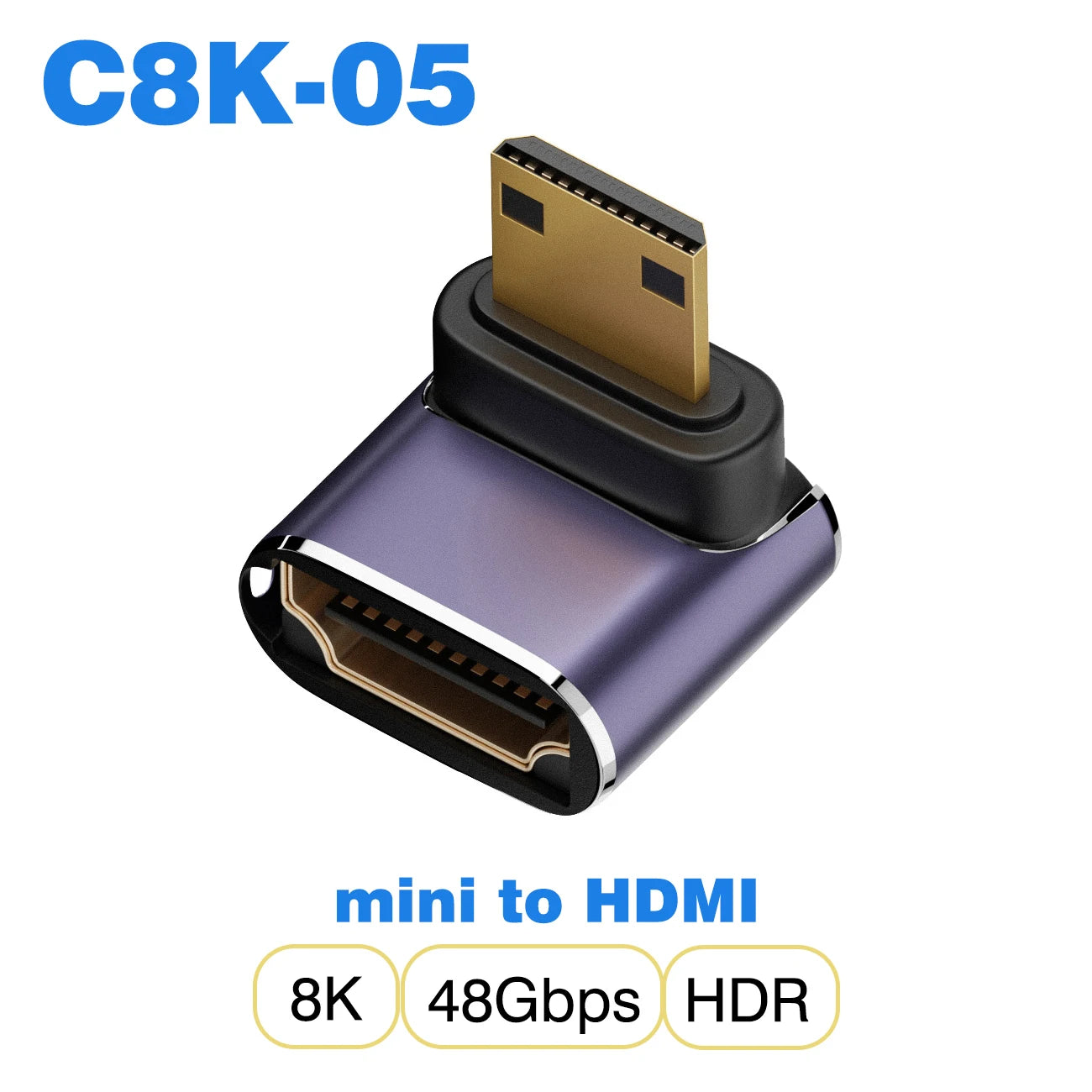 UGOURD HDMI 2.1 Cable Adapter for 8K 60Hz Support - Smarsty