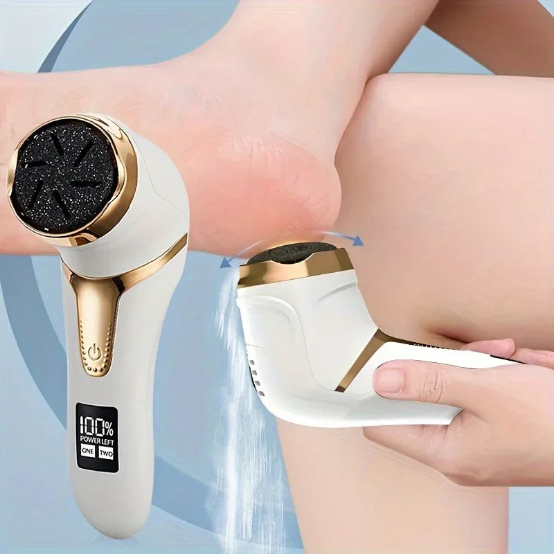 Rechargeable Electric Foot File Callus Remover for Smooth Feet - Smarsty